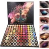 108 Colours Professional Eyeshadow Palette, Matte Shimmer Glitter, Colourful Eyeshadow,
