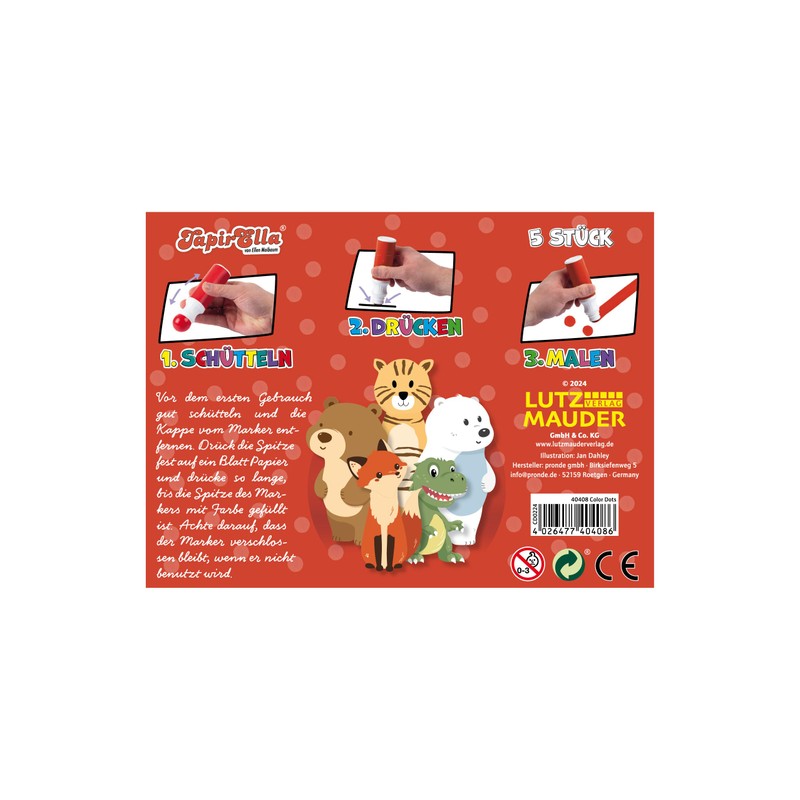 Lutz Mauder Stamp Marker Painting and Stamp Pens Glossy Dots,