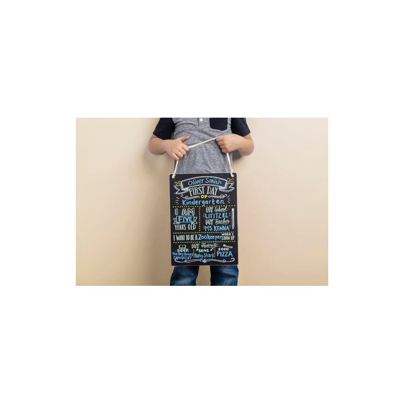 Primitives by Kathy Kids Milestone Chalkboard Sign, 9.5" x 13",