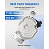 HVAC Heater Air Blend Door Actuator Compatible for Honda Civic