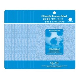 Meoncell [100 sheets] Chlorella skin vitality essence mask pack sheet pack / 메온셀 [100매]클로렐라 피부활력 에센스 마스크팩 시트팩
