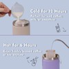 Elephant Cuppa Insulated Tumbler S with Two Straws, Ideal for