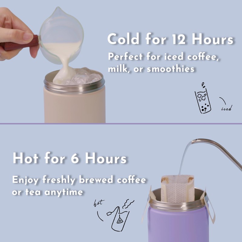Elephant Cuppa Insulated Tumbler S with Two Straws, Ideal for