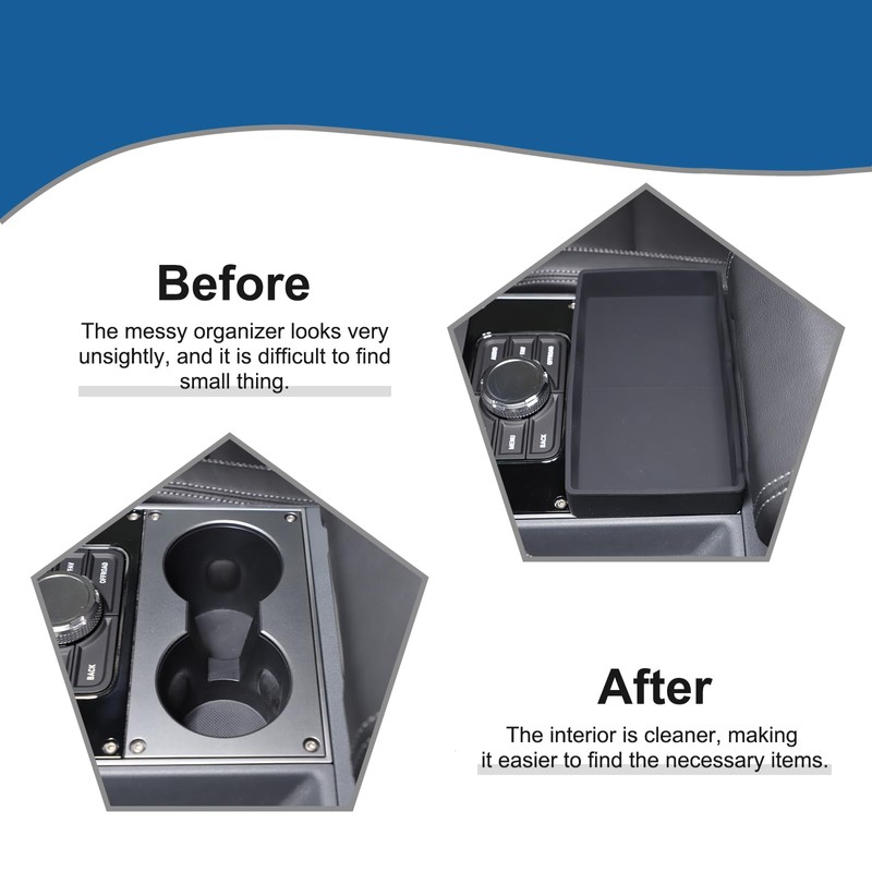 Bekantogy Grenadier Car Center Console Storage Tray - Compatible 2020-2025