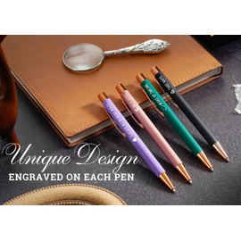 InnoBeta Teacher Retirement Gifts Ballpoint Pen Set of 4, Perfect Retired Teacher Gifts Idea in Birthday, Christmas - Teacher Retirement Rules