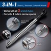 GIRAVO 1/2" Offset Extension Wrench Impact Set, Switchable 3-in-1 Drive