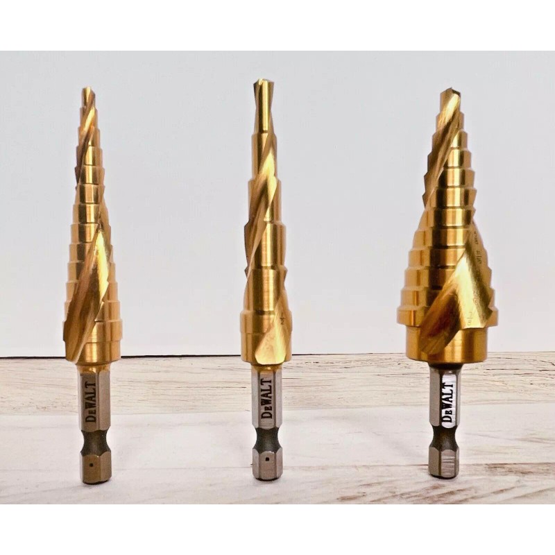 Dewalt DWA1790IR IMPACT READY Step Bit Drill Bit Set 3-Piece