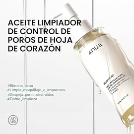 Set de Principiante de 3 Pasos para Piel de Vidrio de ANUA, Doble Limpieza con Suero Facial, Limpiador en Aceite y Jabón Facial con Heartleaf, Rutina 