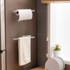 Ibergrif M34055A Portarotolo da cucina con adesivo