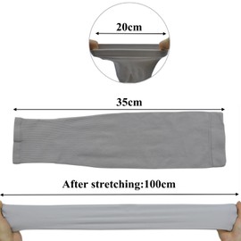 4 Pairs UV Sun Protection Arm Sleeve Tattoo Cover Up Sleeve Cooling Sports Compression Arm Sleeve for Woman