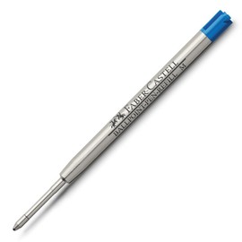 Faber-Castell 148741 - pen refills (Blue, Metallic, Metal, Plastic, Medium, Ballpoint pen)