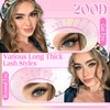 Ruairie Lash Extensions Kit 200D Volume Fluffy Lash Clusters Kit