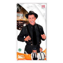 WIDMANN MILANO PARTY FASHION - Hosenträger, ultralang bis 115-120 cm, größenverstellbar, Kostüm, Accessoire, Karneval