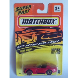 Matchbox 1993-10 New Model Super Fast Viper RT/10 1:64 Scale