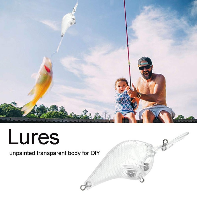 Fishing Lures Set Blank Unpainted Hard Bait Blanks Crankbait Unpainted