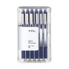 TUL Gel Pens, Retractable, Fine Point, 0.5 mm, Gray Barrel,