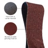 100x560mm Sanding Belt Assorted Pack, 10 Pcs (2 Each of
