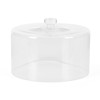 Martha Stewart Highbrook 10 Inch Jadeite Cake Stand with Glass