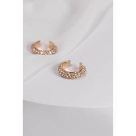 Saint Raphaël Crystal Ear Cuffs Non Piercing, Ear Cuff Earrings for Women, Conch Earring Cuff Set