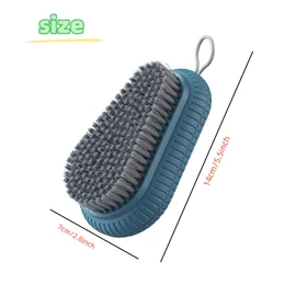 DACUAN 2 PCS Heavy Duty Nail Brush for Cleaning Fingernails, Durable Stiff Bristles Nail Scrub Brush，Nail cleaning brush for Hands, Nails, Feet, Elbows and more