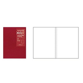 Midori Midori 003 Non-Line Notebook Refill for Traveler's Notebook Passport Size