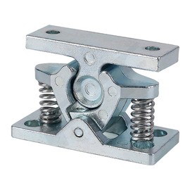 Sdjdhej Cabinet Double Roller Lock Buckle, 1 Pieces Zinc Alloy Household Kitchen Heavy-Duty Door Latch, Suitable for Cars, Boats, Rvs, Attic, Camping Vehicles