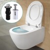 BaiBaoHui 12-Pc Universal Toilet Seat Hinge Screws Kit - Durable