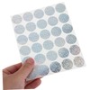 OSALADI 10 Sheets Scratch Off Stickers for DIY Crafts Party