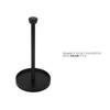Ivilon Countertop Paper Towel Holder - Modern Tapered End Cap