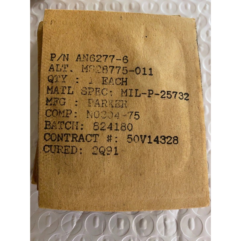 Parker MS 28775-011 O-Rings