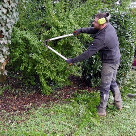 ROSTAING Stronger Gloves - A Pair of Gloves for Heavy Work - Excellent Grip in Oily and Wet Environments - Leather Reinforcement in the Palm - Cut and Puncture Resistant