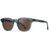 WMP Eyewear - Men's Retro Keyhole Polarized Square Sunglasses, Premium