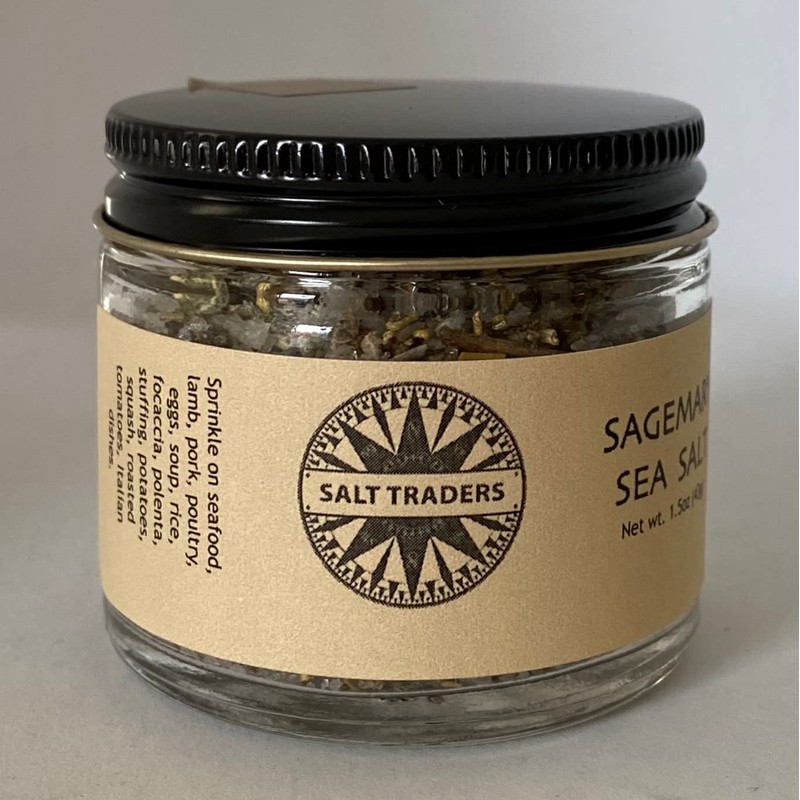 Salt Traders Sagemary Flavor, Gourmet Infused Sea Salt - 1.5