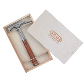 Picard No. H 790 1/2 All-Steel Lathe Hammer, Light Version, Smooth Face, in Wooden Box, Red Dot Design Award Winner 2016