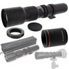 500mm (w/ 2X- 1000mm) f/8-32 HD Preset Telephoto Lens for