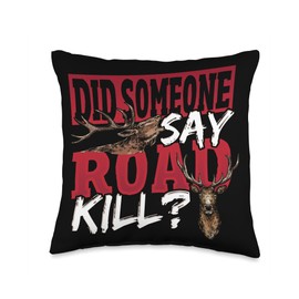 Taxidermy Animal Mounts Rat Bird Mouse Bear Art Apparel Throw Pillow