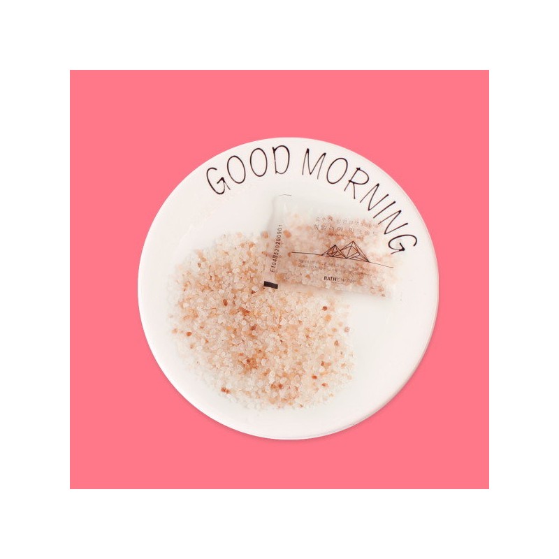 Bath Charm Himalayan Pink Salt 1KG (100GX10EA) Bath salt disposable