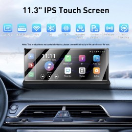 XGODY 11.3" Inch Touch Screen Car Portable IPS Apple CarPlay Tablet Android Auto Radio