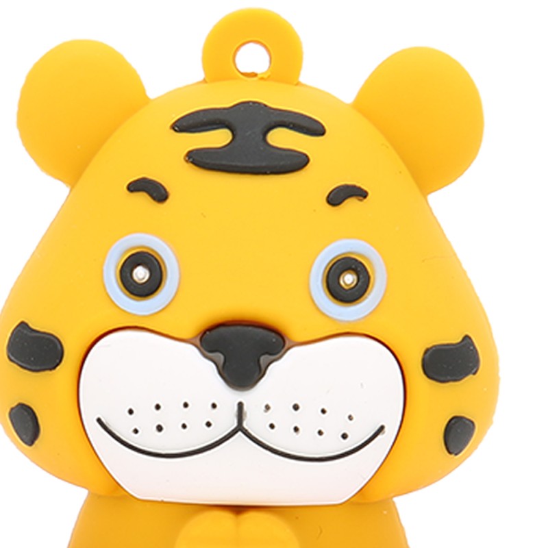 USB Flash Drive Cartoon Tiger Style USB2.0 Hot Swap Plug