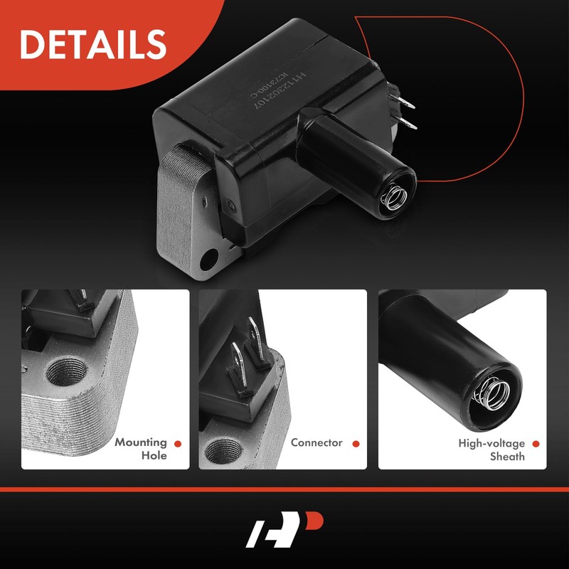 A-Premium Paquetes de bocinas de encendido de motor compatibles con