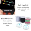 KINDPMA 5 Spools Jewellery Thread Elastic Band for Bracelets Nylon