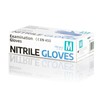 KINGFA Pack of 100 Disposable Nitrile Gloves Dust Free (100,