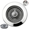Solid Brass Body 3-in-1 Kitchen Sink Drain Strainer & Stopper,