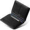 VULKIT Porta Pasaporte Minimalista con Bloqueo de RFID, Cartera de