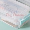 The Ondam Clear Prop Box 2pcs Tool Cabinet Acrylic Box Small chest of drawers 2ea