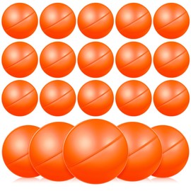 HANABASS Pack of 25 Balls, 4 cm Orange, Plastic Hollow Balls for Opening, Party Accessories, Fillable Tombola Balls, Raffle Balls for Draws and Bingo