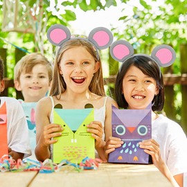 Beaupretty 4pcs Mouse Ears Headbands Face Wash Headband Animal Ears Headbands Mouse Costume Accessories