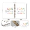 Dejfel Preppy Notebook,Daily Affirmation Journal,Positive Affirmation for Women,I Can Do