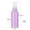 Galepromot 1Pc Pink Refillable Bottles, Candy Color Empty Bottles, Mini