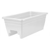 HC Companies 24 inches Deck Rail Box Planter with Easy
